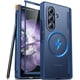 thumbnail image 1 of Funda Oneagle Magnética con Protector de Pantalla para Samsung Galaxy Z Fold 7 con Ranura para S Pen, Azul Translúcido, 1 of 7