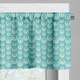 thumbnail image 3 of Ambesonne Pastel Valance Pack of 2, Simplistic Soft Circles Art, 54"X18", Pastel Yellow Pale Blue, 3 of 5