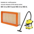 thumbnail image 4 of 12 Vacuum Cleaner Bags + 1 Flat Pleated Filter For Karcher Wd4, Wd5, 4 of 5