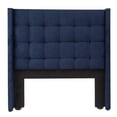 thumbnail image 3 of Box Base Cama Matrimonial + Cabecera Titan Dicasa Azul Marino, 3 of 8