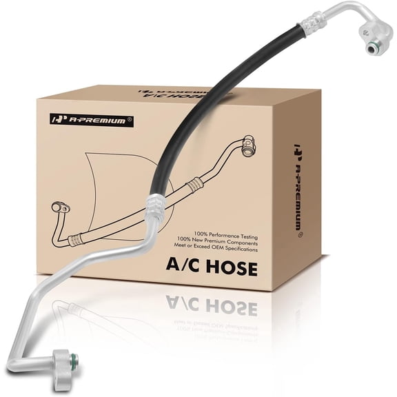 A-Premium A/C Discharge Line Hose Assembly Compatible with Honda Accord, 2003 2004 2005 2006 2007, 2.4L, Sedan, Compressor to Condenser