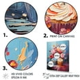 thumbnail image 3 of Designart "Abstract Pop Art Of Bursting Balloon Banter" Pop Art Floater Framed Wall Decor, 3 of 5