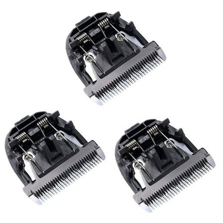 3X Black Ceramic Titanium Knife Pet Dog Hair Trimmer Blade Clipper for P2 P3 P6 P9 S1 ZP-295 ZP-293 4