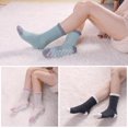 thumbnail image 2 of Non Slip Hospital Socks with Grips for Women Winter Warm Cozy Fuzzy Slipper Soft Fluffy Sleep Socks, 2 of 6
