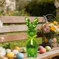 thumbnail image 1 of Dianli Miroir de Cheminée de Vacances Ornement Décoratif Lapin Figurine Réfléchissante Lapin Thème Résurrection Robe de Table Festive Cadeau pour Pâques Printemps Célébration Cheminée, 1 of 6