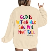 New & Trending Fashion Pohista Womens Shirts Long Sleeve Graphic T Shirts Oversized My Orders Placed Recently by me Pullover Sweatshirts