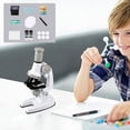 thumbnail image 4 of Boovnll Tool Kit, Experimental Microscope Toy, Science Microscope Kit Clear Imaging Hd with Led Suitable for Teenagers Science Class, Tool Set, Home Essentials, Household Essentials, 4 of 6