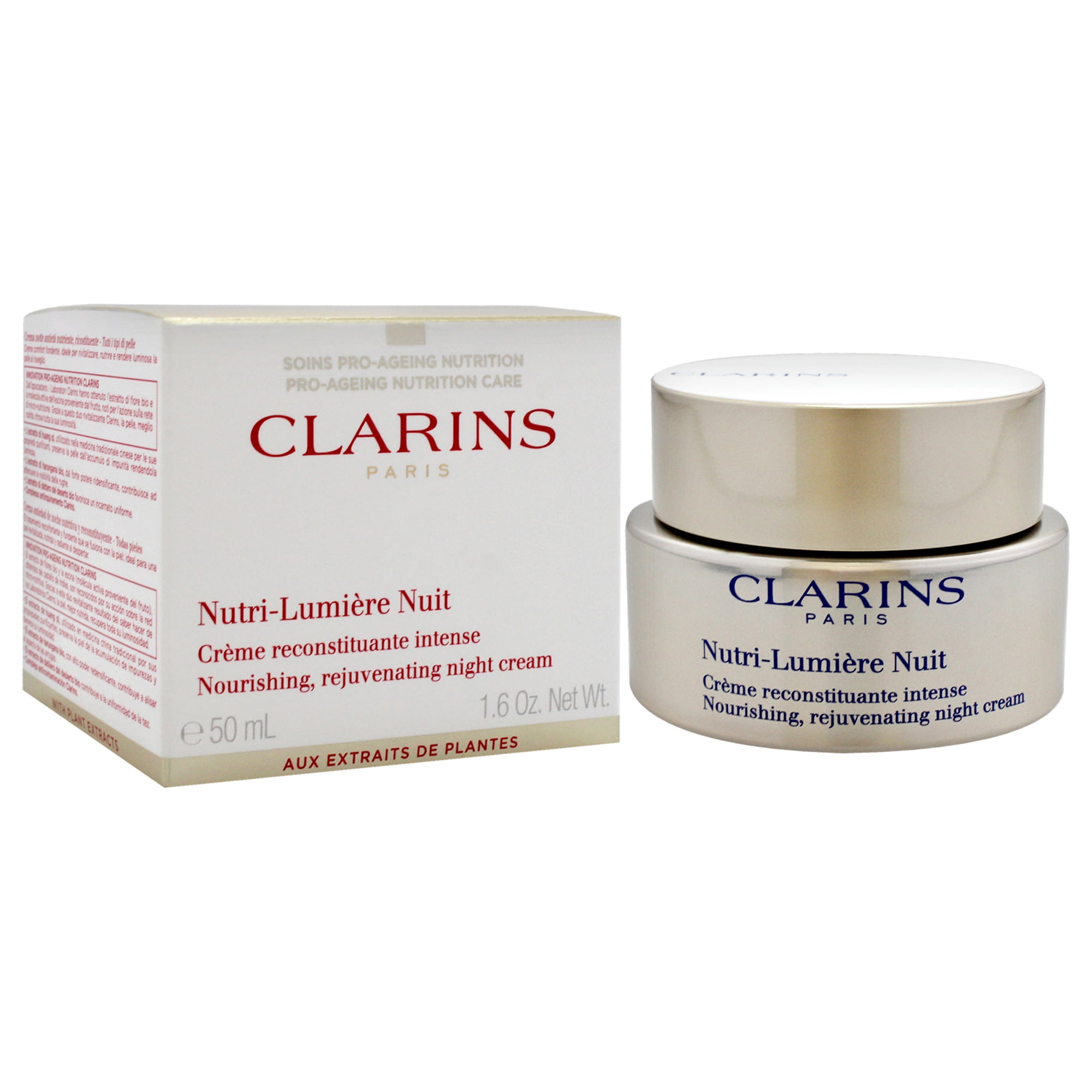 Clarins Nutri-Lumiere Night Cream , 1.6 oz Cream