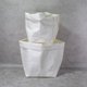 thumbnail image 5 of Bolsa de Papel Blanca Decorativa Reutilizable Ecológica Organizador de Contenedores Contenedor de Almacenamiento de Alimentos Y Almuerzos Cubier 20x20x35cm DYNWAVEMX Envase de la bolsa de la planta, 5 of 8