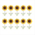 thumbnail image 1 of Decoraciones de Autos con Flores de Girasol, Decoraciones de para Autos, Lindos Suministros de Decoración Interior de Autos con Flores, 1 of 5
