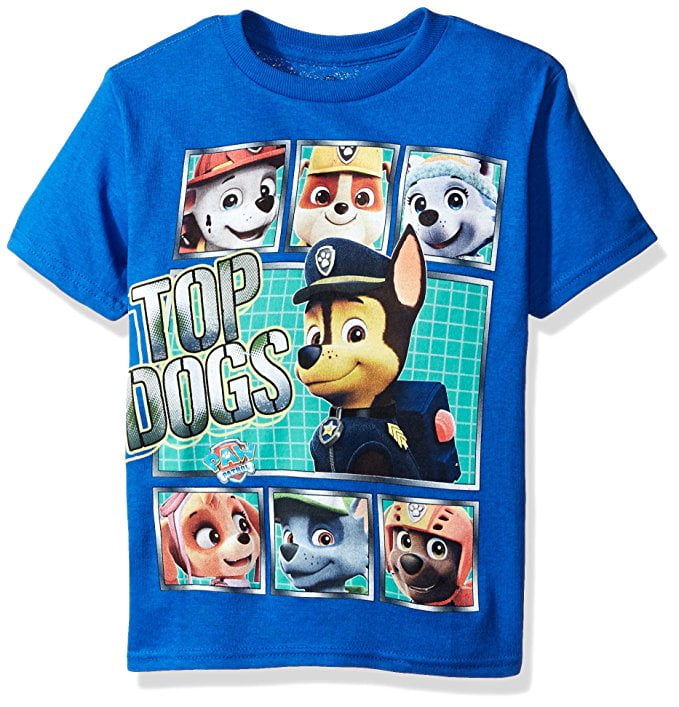 PAW PATROL Boys//Girls ZUMA Short-Sleeved Face T-Shirt//Top Sizes 2-7 years NWT