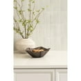 thumbnail image 3 of Kate and Laurel Flutte Scalloped Decorative Metal Serving Bowl, 10 x 10 x 3, Bronze, Modern Wavy Fruit Bowl for Kitchen Counter or Use as Tabletop Storage for an Entryway Table, 3 of 10