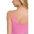 thumbnail image 4 of Zenana Women's & Juniors Double Layered Spahgetti Strap V-Neck Cami Tank Top, 4 of 5