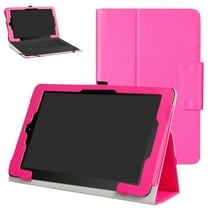 Labanema 10.1" RCA 10 Viking Pro Case, PU Leather Folio Stand Protective Case, Cover for 10.1" RCA 10 Viking Pro (Rose Red)