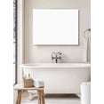 thumbnail image 6 of White Wall Art for Living Room, Canvas Picture Wall Decor for Bathroom Bedroom, Modern Simple White Backdrop Painting Artwork for Office Kitchen Hallway Dining Room Home Decorations 12"x16", 6 of 8