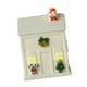 thumbnail image 5 of Casa de pueblo navideña de cerámica con luces LED cálidas, miniatura coleccionable para la entrada de un centro comercial. Estilo D, 5 of 8
