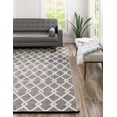 thumbnail image 3 of Jill Zarin Dorset Collection Area Rug - Dorset (10' Square Blackberry/Ivory), 3 of 12