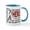 White/Blue Inside, variant on CafePress - D Brain Tumor Bravest Hero I Ever Knew 11 Oz Ceram - 11 oz Ceramic Mug - Novelty Coffee Tea Cup
