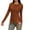 Brown, variant on Women's Tight Long Sleeve Shirt, Soft Basic Stretch Cotton Slim Fit Round Neck Top for Everyday Wear and Layered Looks