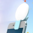thumbnail image 3 of ZheElen Mobile Phone LED Flash Light Beauty Fill Lamp 3 Block Enhancing Modes Selfie Light blue, 3 of 6