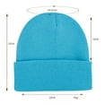 thumbnail image 2 of Cavosen Womens Winter Beanie Men Unisex Outdoor Beanies Skullies Warm Knit Classic Cuffed Caps for Cold Weather Solid Party Caps Travel Hats Soft Lightweight Breathable Headwear Bonnet, 2 of 2