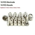 thumbnail image 5 of 20pcs P80 Plasma Cutting Torch Consumable Set Precision Processed Electrode Nozzle Tip Long Life and Abrasive Resistance, 5 of 5