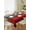 Red, variant on Yellow Grey Table Cloth, Vintage Stripe Farmhouse Wood Grain Ombre Waterproof Tablecloth for Square Tables, Reusable Washable Fabric Table Cover for Restaurant Kitchen Dining Tables 54"x54"