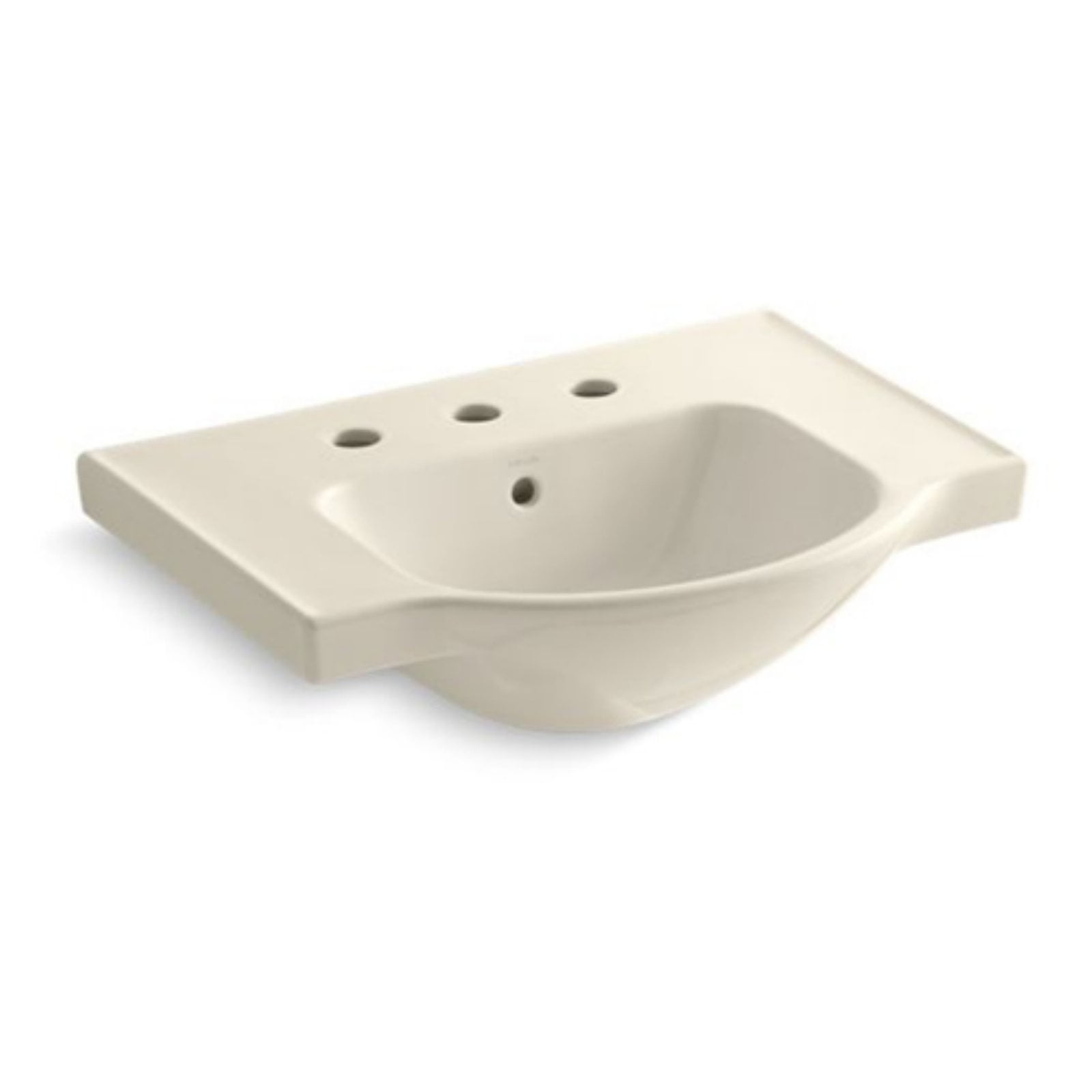 Kohler Veer K5248 Widespread Bathroom Pedestal Sink Basin