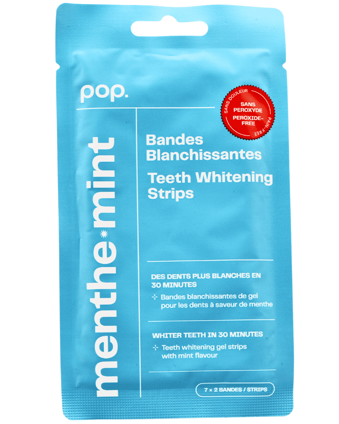 Smilepen Pop Teeth Whitening Strips | Latest PAP-Formula for Fast & Safe Whitening, Up to 8 Shades Whiter in 7 Days, Gentle on Sensitive Teeth with Vitamin E & Hyaluronic Acid.