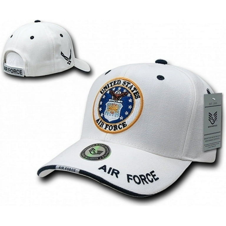 Rapid Dominance S22-AIRFORCE White Military Caps, Air Force