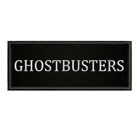Ghostbusters Horror Movies 4" W x 1.5" T Iron/Sew On Decorative Patch