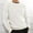 White, variant on Ahabrexf Mens Sweaters and Pullovers,Knitwear Round Neck Casual Solid Color Bottoming Shirt
