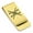 Gold, variant on Stainless Steel Copper Alchemy Symbol Classic Slim Money Clip Credit Card Holder