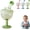 Green, variant on Cute No-Spill Goblet Cup with Lid,Plastic Wine Sippy Cup,Cute Goblet Cups,Leak-Proof Baby Beverage Mug Milk Bottle,Goblets Training Cups for Home Indoor Outdoor Party Birthday Party Supplies