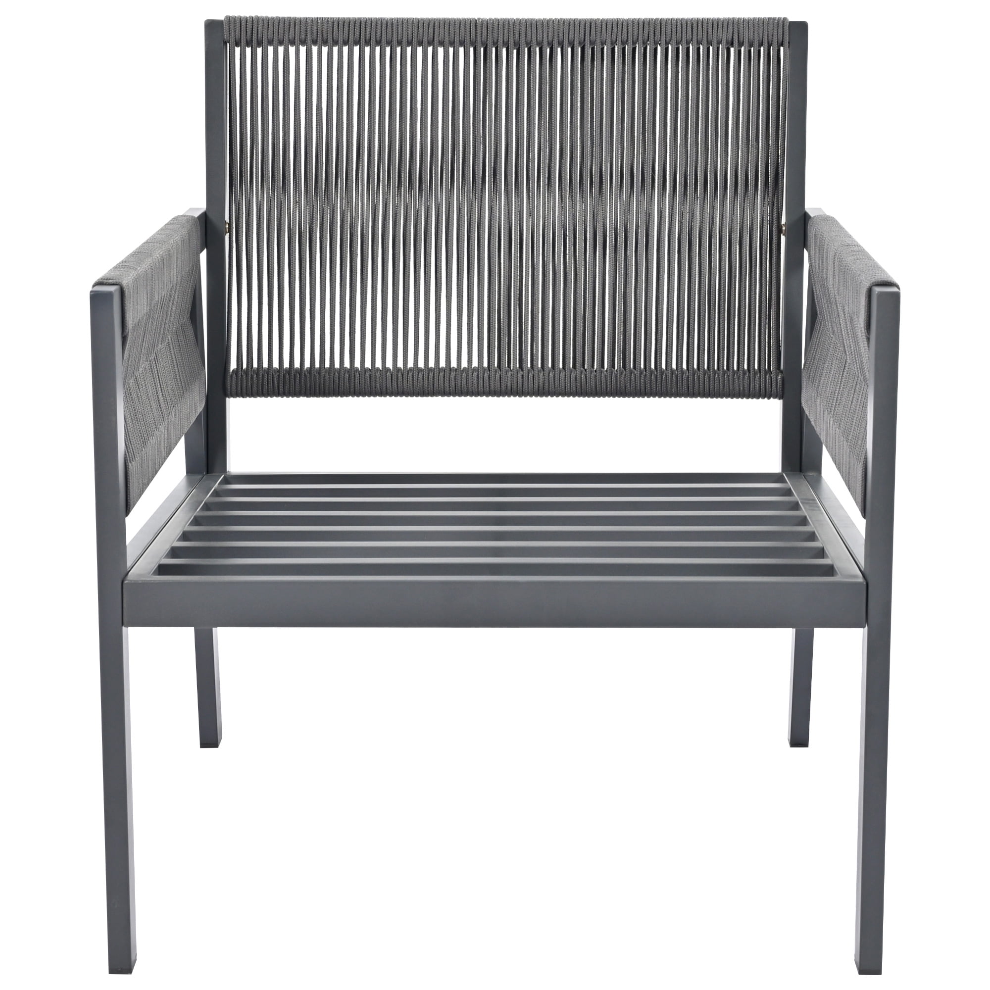 Aimee Lii 4-Pieces Patio Furniture Set, Patio Conversation Set with Tempered Glass Table and Thick Cushion, Outdoor Furniture for Backyard Porch Balcony, Gray Aimee Lii 4-Pieces Patio Furniture Set, Patio Conversation Set with Tempered Glass Table and Thick Cushion, Outdoor Furniture for Backyard Porch Balcony, Gray