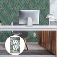 thumbnail image 6 of Yayeee Duplex Wall Plate 1-Gang 4.5"x2.7" Home Receptacle Light Switch Decorative Outlet Cover, Watercolor Hydrangeas Pattern, 6 of 7