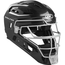 Rawlings Renegade Baseball Junior Catcher's Helmet | Black/Silver | JUNIOR