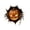 Pumpkin, variant on 3D Break Through Halloween Wall Stickers, 3D Illusion Effect,Removable Horror Wall Art for Home Door Window Halloween Party Decorations,13.78*19.69 in.