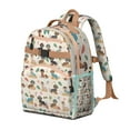 thumbnail image 2 of Dachshunds on the Beach Backpack for School,Cute School Bag,Schoolbag with Adjustable Shoulder Straps & Padded Back,15.25"x11.5"x5.25", 2 of 6