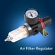 thumbnail image 3 of Regulador de filtro de compresor de aire de 1/4 "con manómetro, herramienta de filtro de aire de trampa de humedad de presión de agua Ormromra YQ-2281, 3 of 8