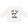 thumbnail image 3 of Inktastic Handpicked for Earth By My Pawpaw in Heaven with Angel Wings Boys or Girls Long Sleeve Toddler T-Shirt, 3 of 5