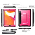 thumbnail image 7 of Dteck Case for iPad 10.2" 8th Generation (2020 Released) ,Shockproof 3-Layer Protection Rubber iPad 7th Gen 10.2" 2019 Cover Shoulder Strap Hybrid PC Kickstand Case Without Screen Protector,Rose, 7 of 7