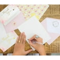 thumbnail image 5 of 40 Gold Pink All Occasions Envelopes, Stickers Thank You Notes Cards Set 4x6", 5 of 8