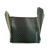 Husky Liners 83381 Weatherbeater Floor Mat Fits 2008-2010 Ford F-250/F-350/F-450 SuperCab/Crew Cab w/w/o Manual Transfer Case Center Hump Liner 1pc Black