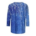 thumbnail image 2 of Cilsoka Loose Shirts for Women Casual Ladies Tops and Blouses 3/4 Sleeve Womens Tunic Tops 3/4 Sleeve Cotton Long Sleeve Shirts for Women Plus Size Cotton My Orders past Orders, 2 of 4