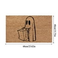 Yolmart Doormat Scary Door Mats Holiday Party Decorating