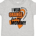 thumbnail image 4 of Inktastic I Wear Orange for My Mommy Multiple Sclerosis Awareness Boys or Girls Toddler T-Shirt, 4 of 5