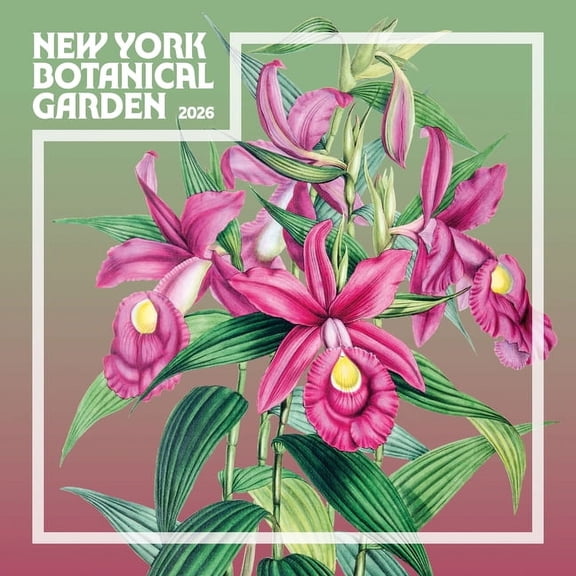 2026 New York Botanical Gardens Mini Wall Calendar, (Paperback)
