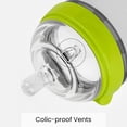 thumbnail image 4 of Biberones de Silicona Comotomo Verde, Pack de 2 de 150 Ml, 4 of 6