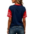 thumbnail image 4 of 2026 Soccer Cup Fan Jersey for Women Short Sleeve Country Football Shirt USA World Soccer Flag Printed & Soccer Graphic T Shirts, 4 of 4